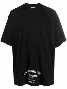 VETEMENTS футболка с логотипом