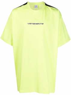 VETEMENTS logo-trim T-shirt