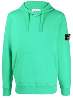 Stone Island худи с нашивкой-логотипом