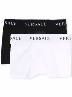 Versace Kids боксеры с логотипом