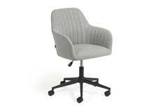 Офисный стул madina (la forma) серый 64x81x64 см.