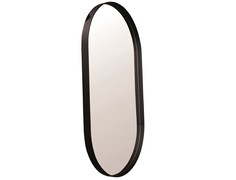 Настенное зеркало ванда (simple mirror) черный 40x80x4 см.