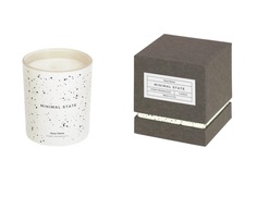 Ароматическая свеча minimal state (la forma) белый 9x10x9 см.
