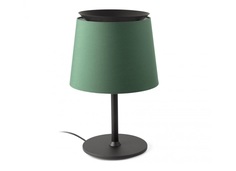 Настольная лампа savoy (faro) зеленый 32x51x32 см.