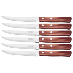 Набор ножей для стейка Tramontina Churrasco polywood 13 см 6 шт