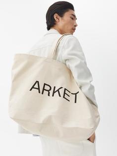 Холщовая сумка ARKET большого размера