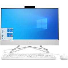 Моноблок HP AIO 22-df1028ur (белый)