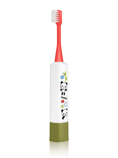 Электрическая зубная щетка Hapica DBK-5GWK Panda (бело-зеленый)