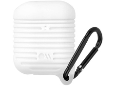 Чехол Case-Mate для APPLE AirPods 1 / 2 Water Resistant White-Black CM041626