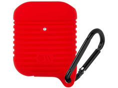 Чехол Case-Mate для APPLE AirPods 1 / 2 Water Resistant Red-Black CM041632