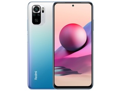 Сотовый телефон Xiaomi Redmi Note 10S 6/64Gb Ocean Blue Выгодный набор + серт. 200Р!!!