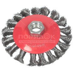 Щетка для УШМ тарелка Bartex М14 882100, 100 мм