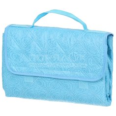 Коврик-сумка пляжный CA338702.03 голубой, 150х135 см