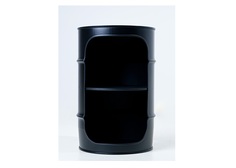 Журнальный столик-бочка xe black (starbarrel) черный 56 см.