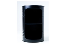 Журнальный столик-бочка x black (starbarrel) черный 68 см.