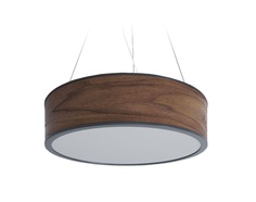 Потолочный светильник galactic jupiter chandelier m (woodled) коричневый 11 см.