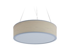 Потолочный светильник galactic jupiter chandelier m (woodled) бежевый 11 см.