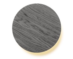 Настенный светильник circle color (woodled) серый 5 см.
