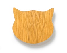 Настенный светильник vita cat (woodled) желтый 21x24x5 см.