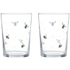 Набор из 4 стаканов sweet bee 520 мл (fine furniture) мультиколор 24.0 см.