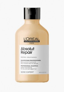 Шампунь LOreal Professionnel L'Oreal Serie Expert Absolut Repair для восстановления поврежденных волос, 300 мл