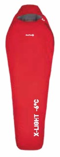 Спальный мешок X-Light -6C left Red Fox