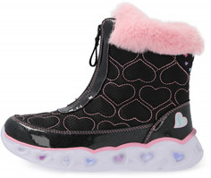 Сапоги утепленные для девочек Skechers Heart Lights, размер 33