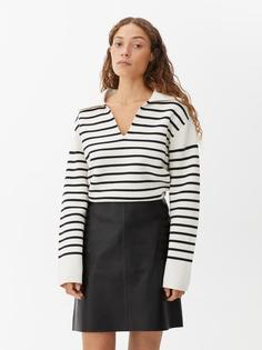 Юбка из кожи Arket