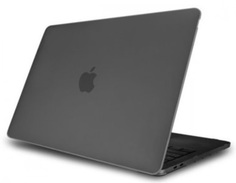 Чехол-накладка SwitchEasy Nude Case для Macbook Pro 16&quot; (прозрачный черный)