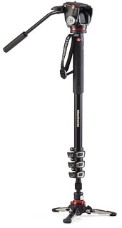 Монопод Manfrotto MVMXPROA42W с FLUIDTECH базой, 2W головой (черный)