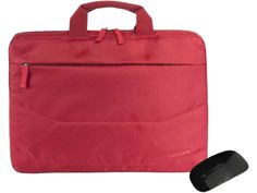 Сумка для ноутбука TUCANO Borsa Idea PC bag 15.6&quot; + MOUSE (красный)