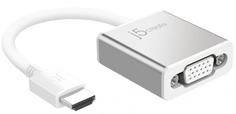 Переходник j5create HDMI to VGA (серебристый)