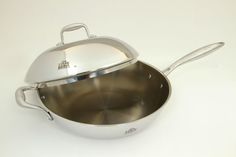 Сковорода-вок из нержавеющей стали Stahlberg Kromwell 1617-S 32 см/4,7 л