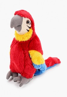 Игрушка мягкая WWF Красный попугай, 18 см