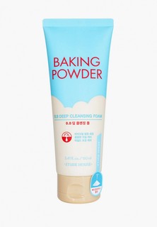 Пенка для умывания Etude Baking Powder B.B Deep Cleansing Foam для снятия ББ-крема с содой, 160 мл