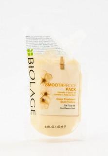 Маска для волос Matrix концентрат Biolage Smoothproof для глубокого восстановления непослушных волос, 100 мл