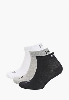 Носки 3 пары PUMA UNISEX QUARTER PLAIN 3P