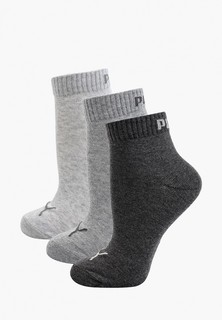 Носки 3 пары PUMA UNISEX QUARTER PLAIN 3P