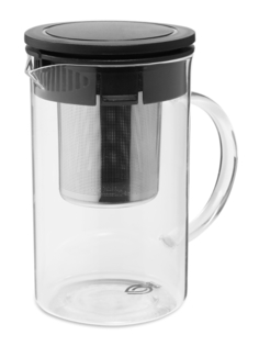 Заварочный чайник Dosh i Home Grus 800ml с ситечком Black 500112