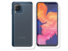 Гидрогелевая пленка LuxCase для Samsung Galaxy M12 0.14mm Front and Back Matte 86349