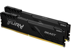 Модуль памяти Kingston Fury Black DDR4 DIMM 2666Mhz PC21300 CL16 - 32Gb Kit (2x16Gb) KF426C16BB1K2/32