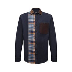 Комбинированная рубашка Dsquared2