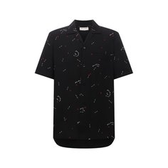 Рубашка из вискозы Saint Laurent