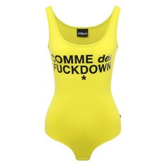 Хлопковое боди Comme des Fuckdown