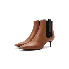 Кожаные ботильоны Brunello Cucinelli