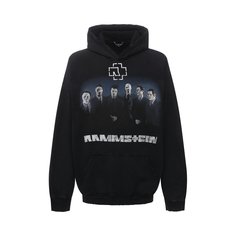 Хлопковое худи Balenciaga x Rammstein Balenciaga