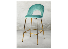 Барный стул l green (desondo) голубой 45x108x52 см.
