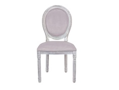 Интерьерный стул volker original grey (mak-interior) серый 50x100x54 см.