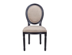 Интерьерный стул volker black light brown (mak-interior) бежевый 50x100x54 см.