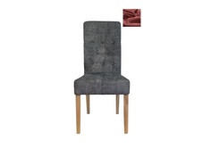 Обеденный стул ostin red (mak-interior) красный 47x100x58 см.
